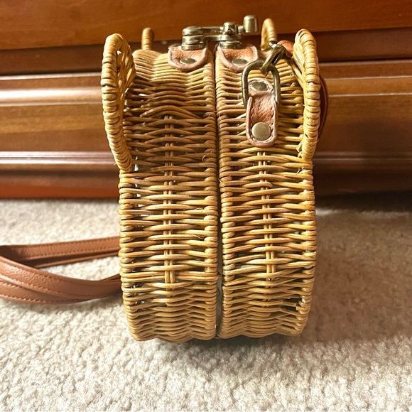 Wicker bear basket purse - Picture 5 of 6